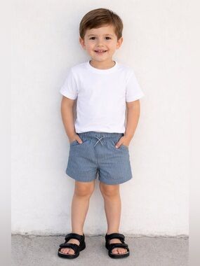 Art Class Boys Blue Swim Trunks XS (4/5)